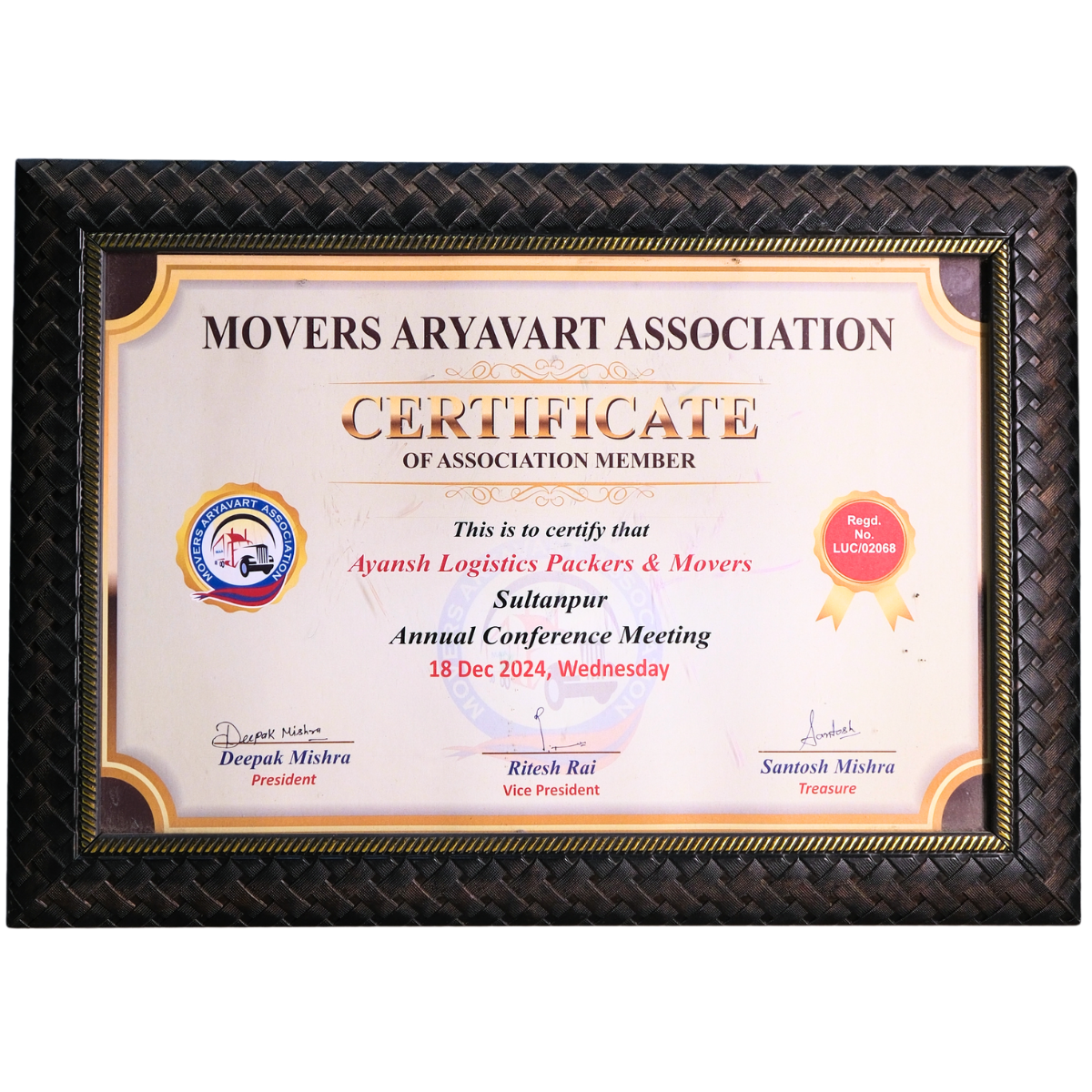 Movers Aryavart Association 2024